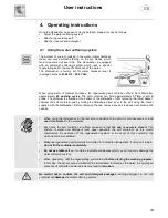 Предварительный просмотр 12 страницы Smeg DWF66SS Instruction Manual