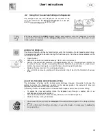 Предварительный просмотр 14 страницы Smeg DWF66SS Instruction Manual