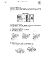 Предварительный просмотр 19 страницы Smeg DWF66SS Instruction Manual