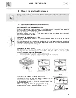 Предварительный просмотр 20 страницы Smeg DWF66SS Instruction Manual