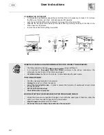 Предварительный просмотр 21 страницы Smeg DWF66SS Instruction Manual