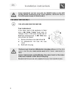 Предварительный просмотр 10 страницы Smeg DWIFABNE Instruction Manual