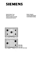 Smeg ER 17250 Directions For Use Manual preview