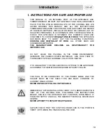 Preview for 2 page of Smeg ER12150EU Instruction Manual