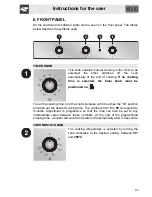 Предварительный просмотр 9 страницы Smeg F608SB Manual