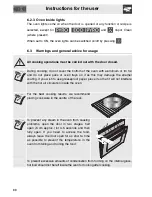 Preview for 12 page of Smeg F610AB Manual