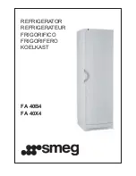 Smeg FA 40B4 Owner'S Manual предпросмотр