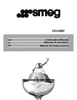 Предварительный просмотр 1 страницы Smeg FA340BP Instruction Manual