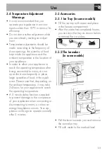 Предварительный просмотр 13 страницы Smeg FA490 Instruction Manual