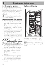 Предварительный просмотр 24 страницы Smeg FA490 Instruction Manual