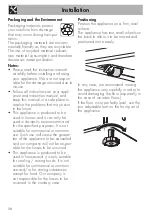 Предварительный просмотр 30 страницы Smeg FA490 Instruction Manual