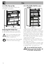 Предварительный просмотр 12 страницы Smeg FA490RAN Manual