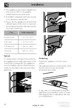 Preview for 22 page of Smeg FAB32LRD3 Manual