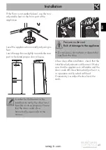 Preview for 23 page of Smeg FAB32LRD3 Manual