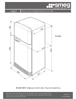 Предварительный просмотр 2 страницы Smeg FAB50RAW Specification