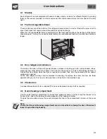 Предварительный просмотр 7 страницы Smeg FAB50X Manual