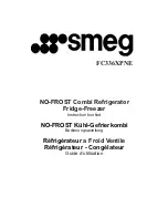 Предварительный просмотр 1 страницы Smeg FC336XPNE Instruction Booklet