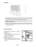 Предварительный просмотр 23 страницы Smeg FC336XPNE Instruction Booklet