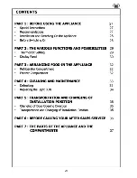 Preview for 3 page of Smeg FC380A Instruction Booklet