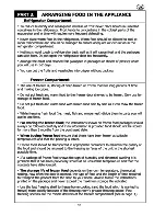 Preview for 9 page of Smeg FC380A Instruction Booklet