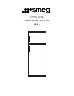 Smeg FD240AP Operating Instructions Manual preview