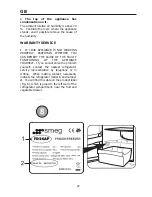 Preview for 13 page of Smeg FD24AP Manual