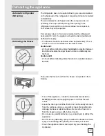 Preview for 17 page of Smeg FD260PS Instructions For Use Manual