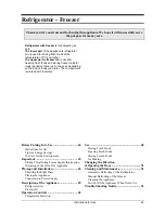 Preview for 1 page of Smeg FD33A Instructions For Use Manual