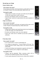 Предварительный просмотр 10 страницы Smeg FD432PMNFE4 Instruction Booklet