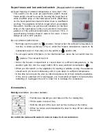 Предварительный просмотр 7 страницы Smeg FD43PB Instruction Booklet