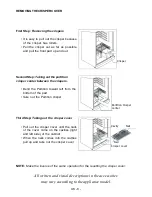 Предварительный просмотр 9 страницы Smeg FD43PHNF2 Instruction Booklet