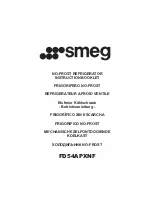 Предварительный просмотр 1 страницы Smeg FD54APXNF Instruction Booklet