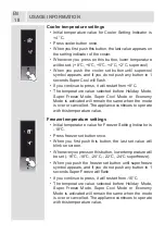 Предварительный просмотр 18 страницы Smeg FD54PXNE4 User Manual