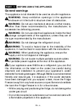 Preview for 4 page of Smeg FD70FN1HM User Manual