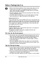 Preview for 2 page of Smeg FI281B Instructions For Use Manual