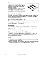 Preview for 8 page of Smeg FL104A Instructions For Use Manual