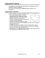 Preview for 9 page of Smeg FL104A Instructions For Use Manual