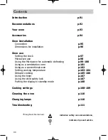 Preview for 2 page of Smeg FM38X Operating Manual