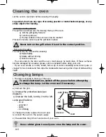 Preview for 22 page of Smeg FM38X Operating Manual