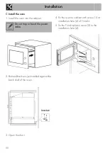 Preview for 26 page of Smeg FMB425 Instruction Manual