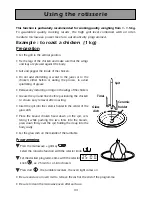 Предварительный просмотр 16 страницы Smeg FMC24N-2 Instruction Manual