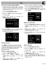 Предварительный просмотр 21 страницы Smeg FMI420S2 Instruction Manual