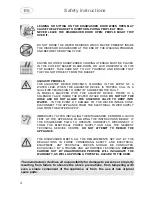 Предварительный просмотр 5 страницы Smeg FML6070TI Instruction Manual