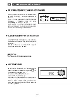 Preview for 13 page of Smeg Four Oven (Dutch) Gebruiksaanwijzing