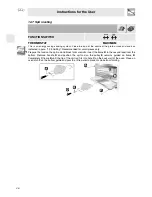 Preview for 17 page of Smeg FP130B Instructions For Installation And Use Manual