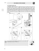 Preview for 27 page of Smeg FP130B Instructions For Installation And Use Manual