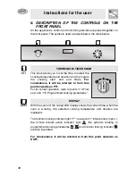 Preview for 6 page of Smeg FP131B Instructions For Use Manual