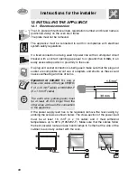 Preview for 28 page of Smeg FP131B Instructions For Use Manual