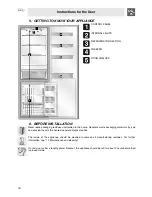 Предварительный просмотр 7 страницы Smeg FPD34AD Manual