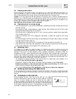 Предварительный просмотр 10 страницы Smeg FPL33RSD Instructions For Installation And Use Manual